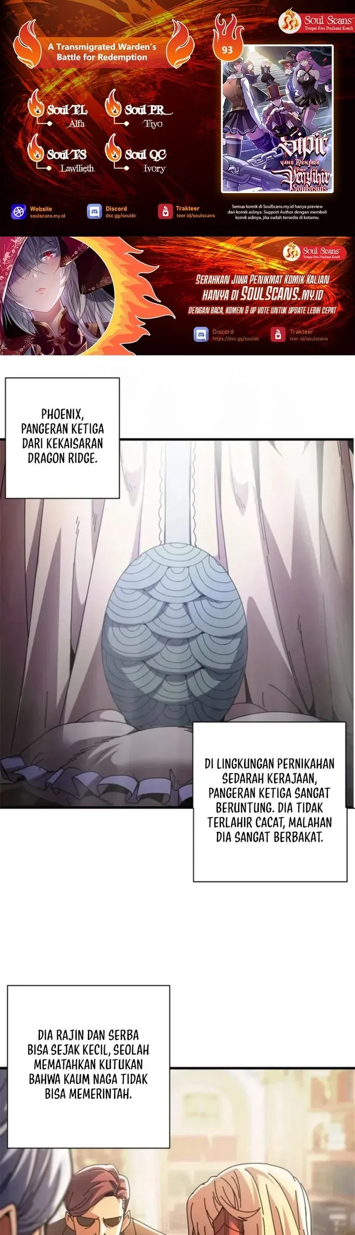 Komik A Transmigrated Warden’s Battle for Redemption Chapter 93 gambar 1