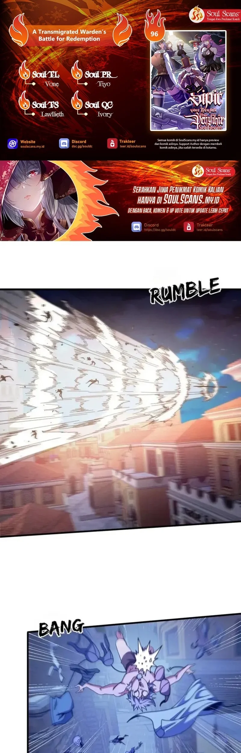 Komik A Transmigrated Warden’s Battle for Redemption Chapter 96 gambar 1