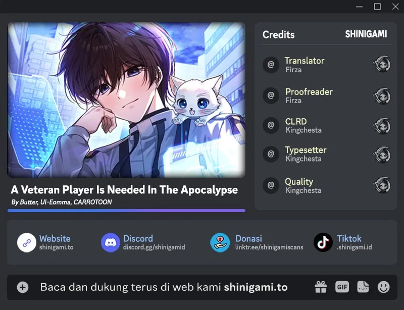Komik A Veteran Player Is Needed In The Apocalypse Chapter 24 gambar 1