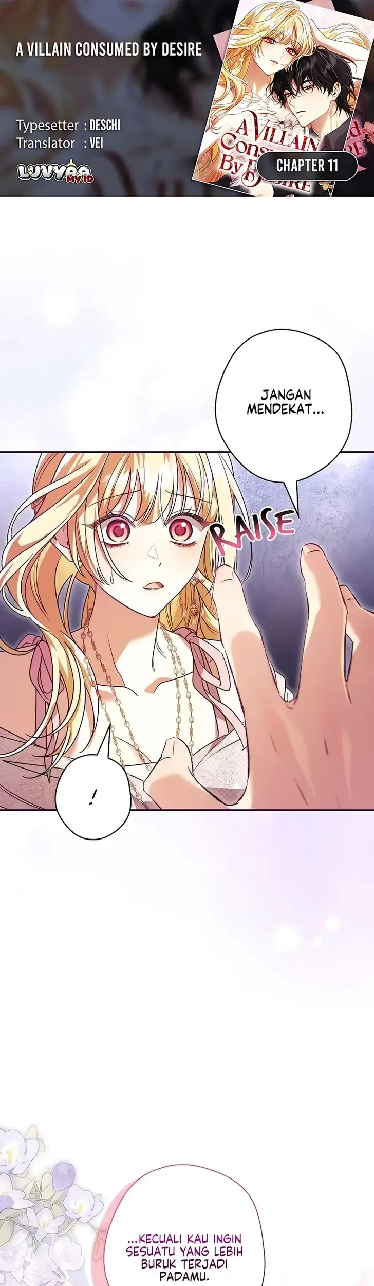 Komik A Villain Consumed by Desire Chapter 11 gambar 1
