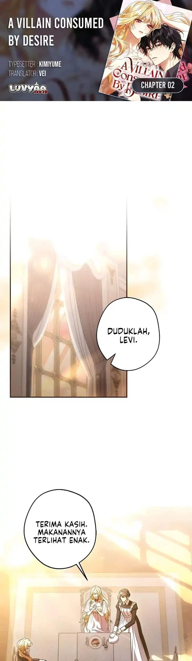 Komik A Villain Consumed by Desire Chapter 2 gambar 1