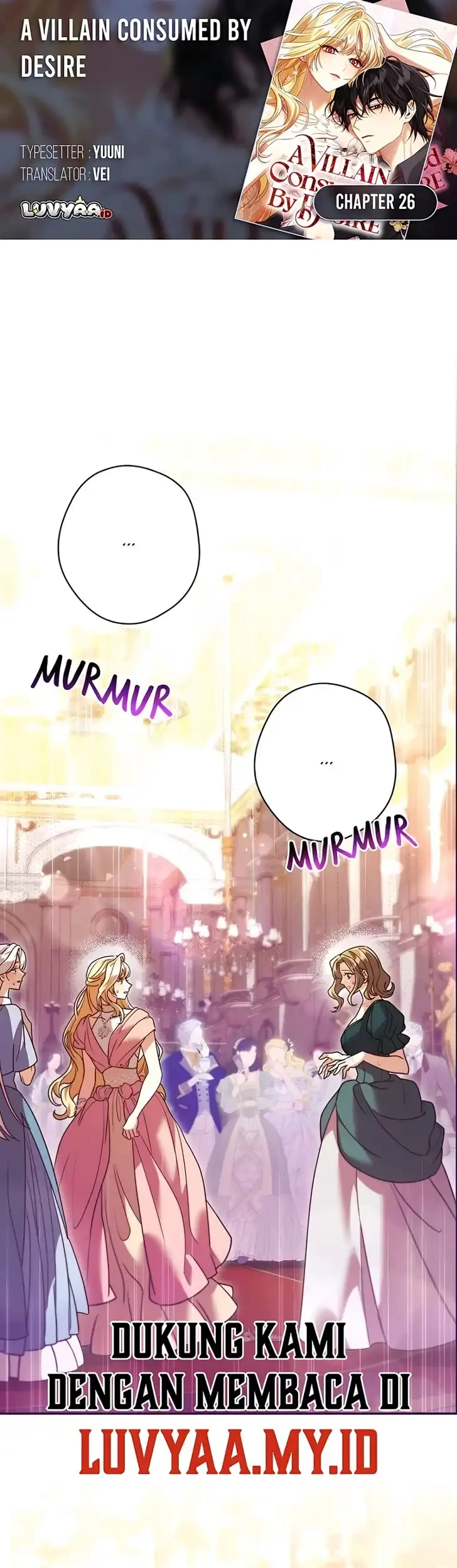 Komik A Villain Consumed by Desire Chapter 26 gambar 1