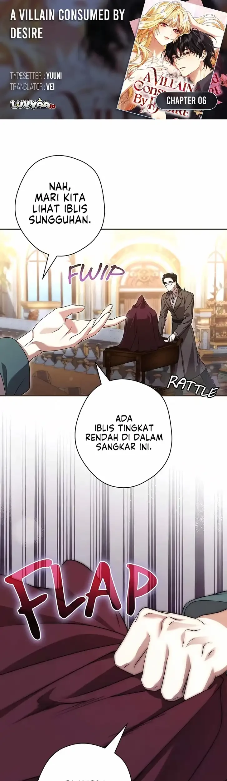 Komik A Villain Consumed by Desire Chapter 6 gambar 1