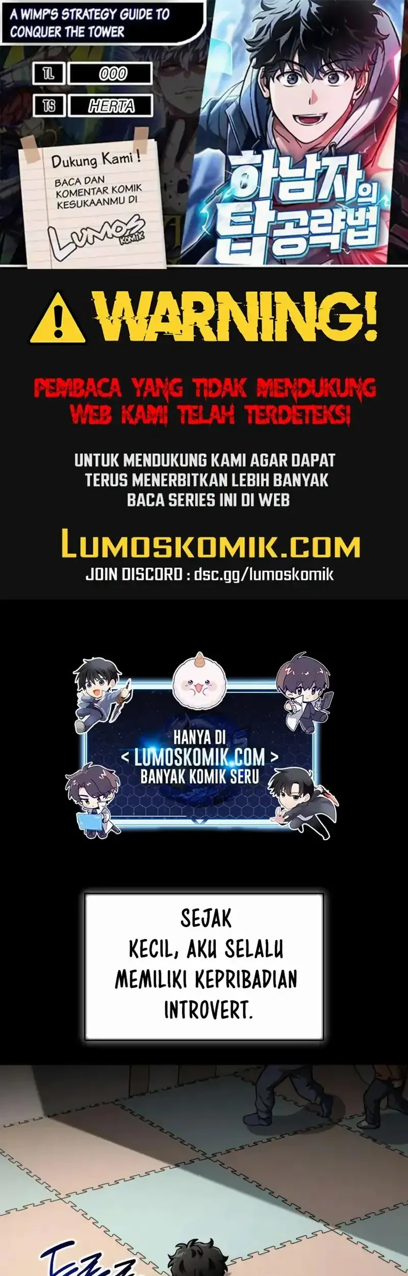 Komik A Wimp's Strategy Guide to Conquer the Tower Chapter 12 gambar 1