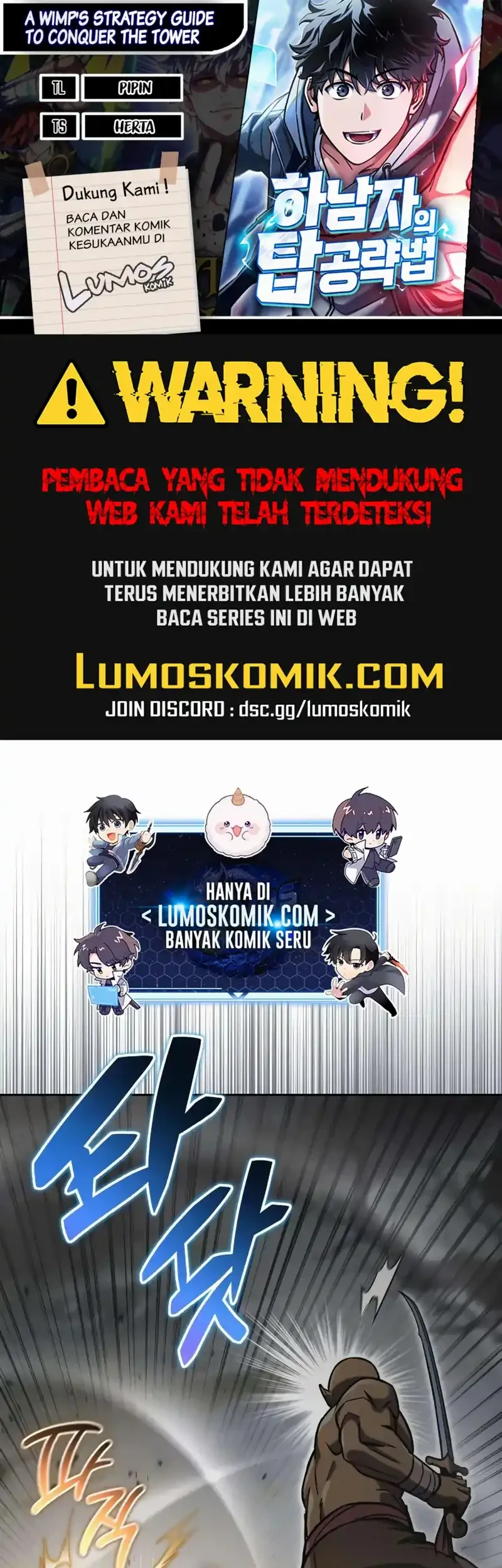 Komik A Wimp's Strategy Guide to Conquer the Tower Chapter 16 gambar 1