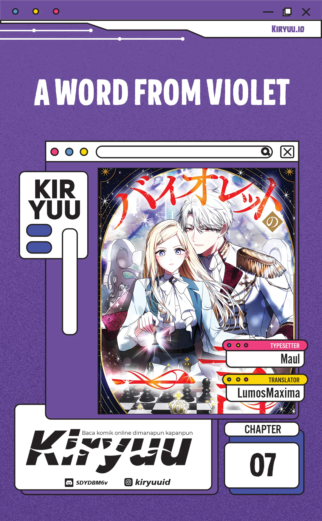 Komik A Word from Violet Chapter 7 gambar 1