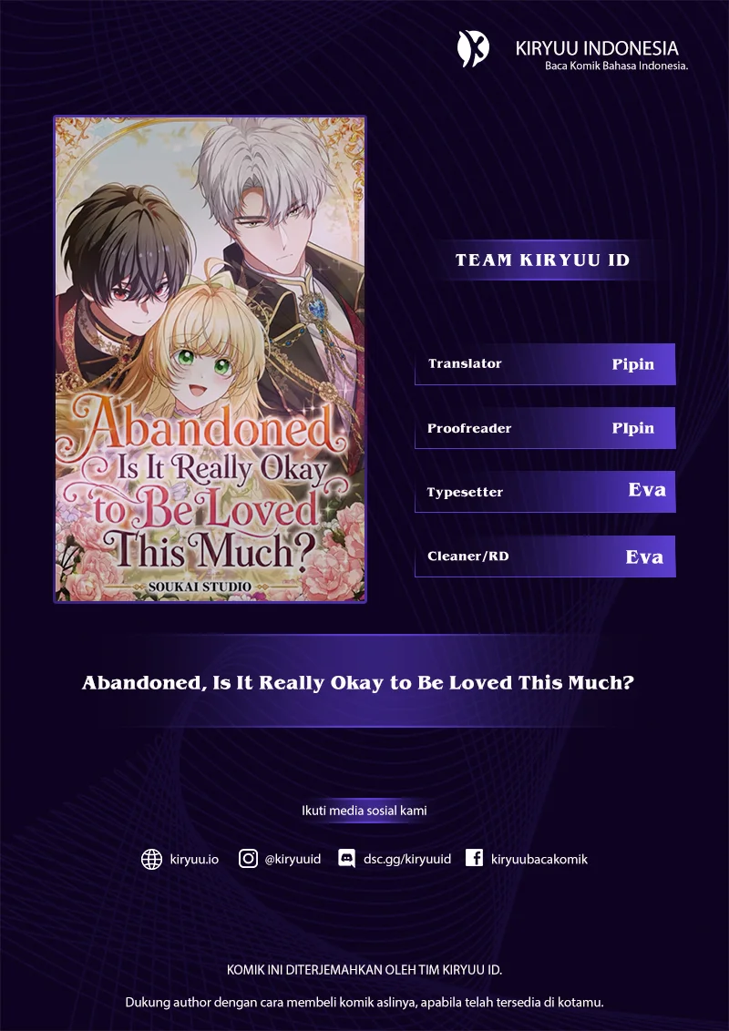 Komik Abandoned, Is It Really Okay to Be Loved This Much? Chapter 1 gambar 1