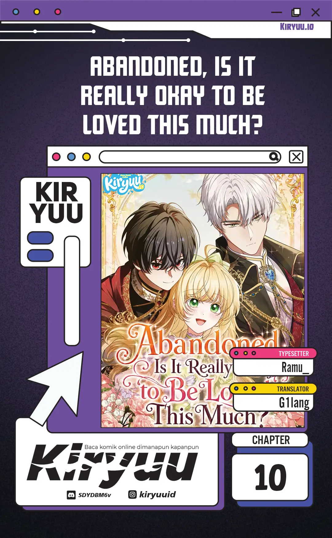 Komik Abandoned, Is It Really Okay to Be Loved This Much? Chapter 10 gambar 1