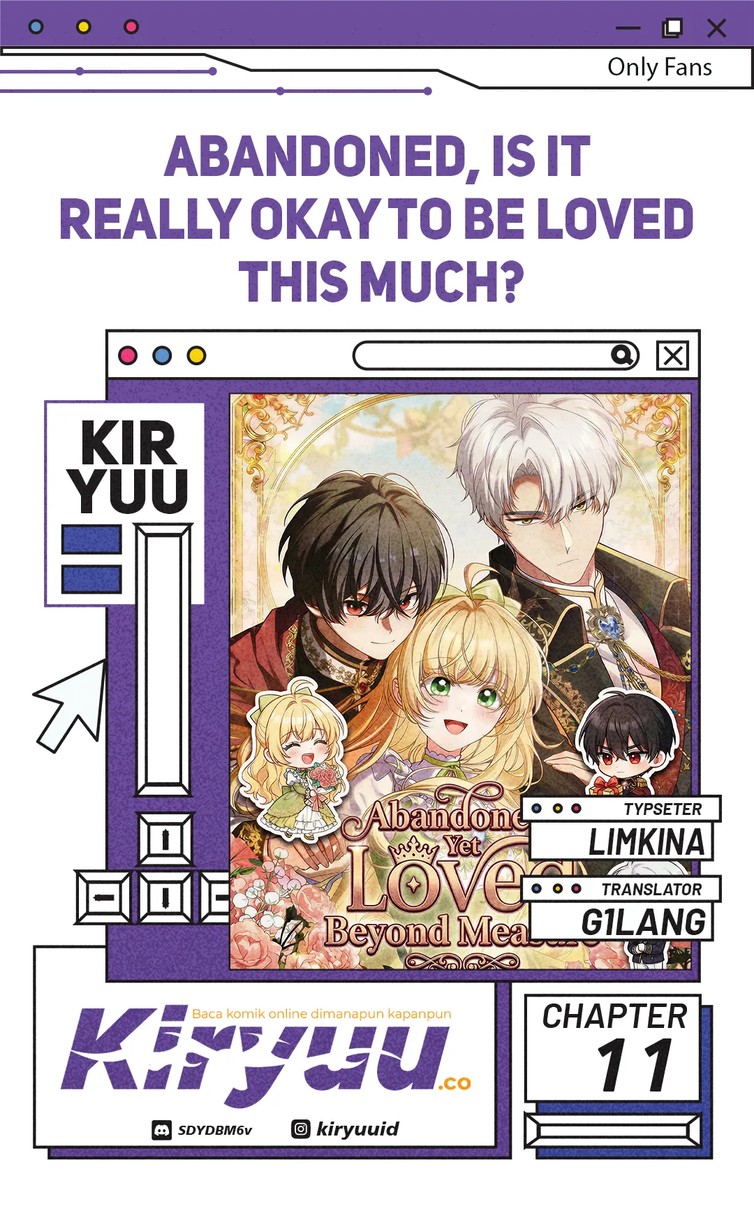 Komik Abandoned, Is It Really Okay to Be Loved This Much? Chapter 11 gambar 1