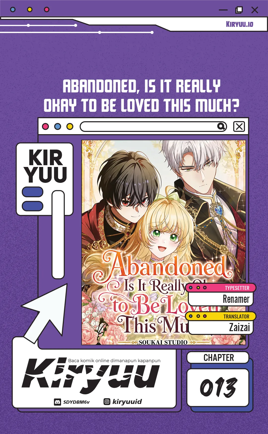 Komik Abandoned, Is It Really Okay to Be Loved This Much? Chapter 13 gambar 1