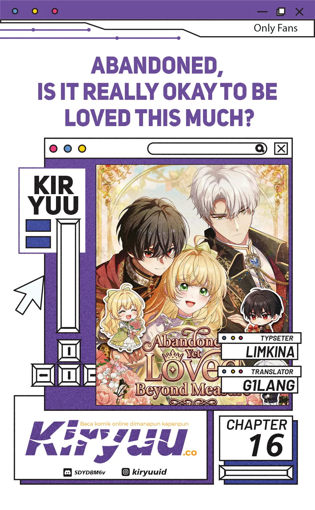 Komik Abandoned, Is It Really Okay to Be Loved This Much? Chapter 16 gambar 1