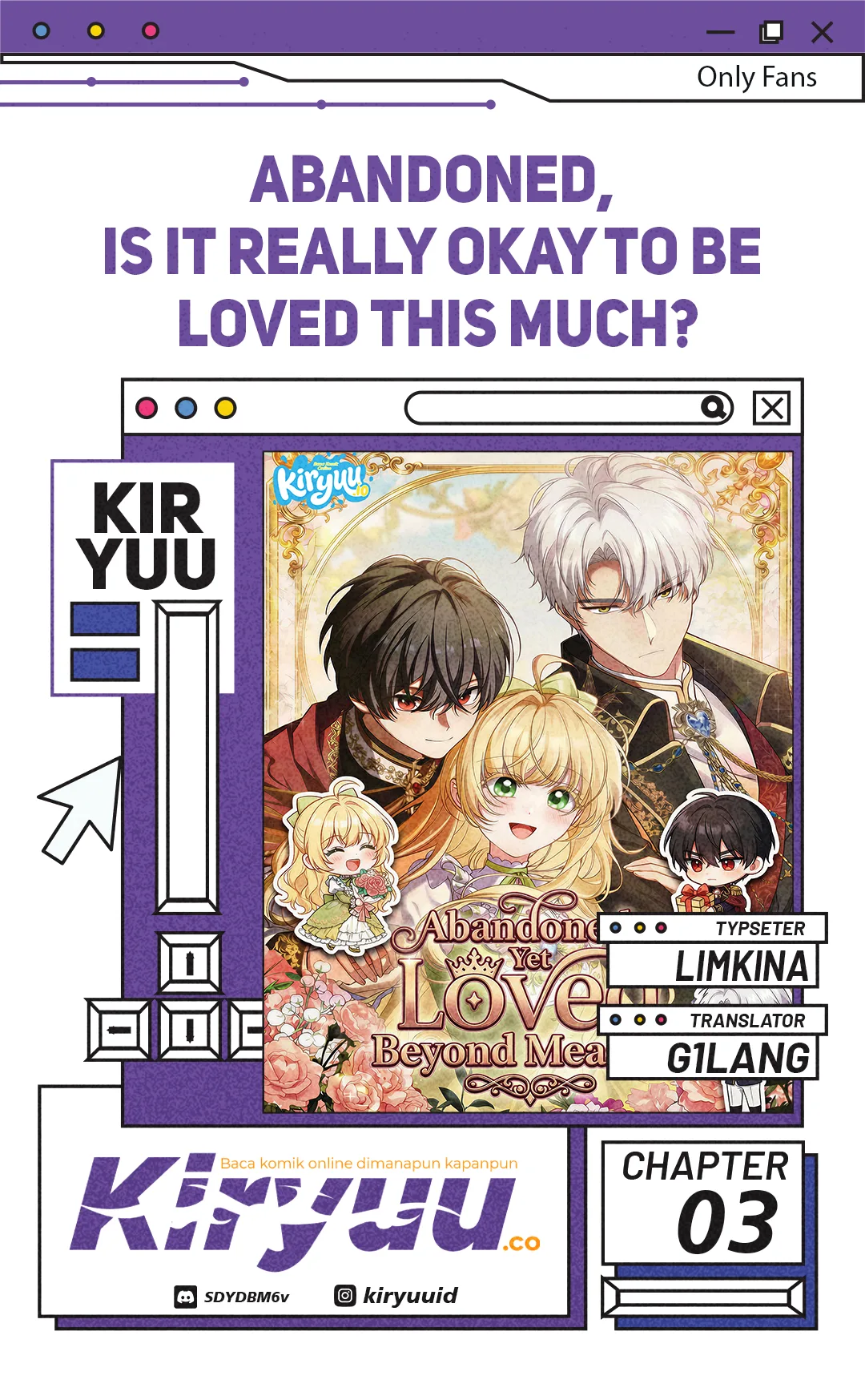 Komik Abandoned, Is It Really Okay to Be Loved This Much? Chapter 3 gambar 1