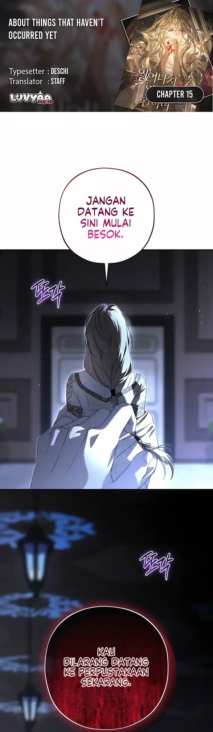 Komik About Things That Haven’t Occurred Yet Chapter 15 gambar 1