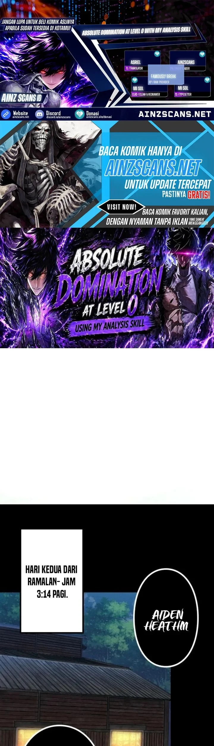 Komik Absolute Domination at Level 0 with My Analysis Skill Chapter 28 gambar 1