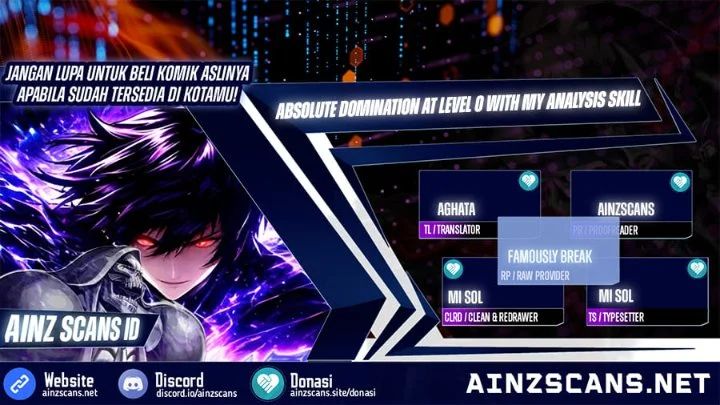 Komik Absolute Domination at Level 0 with My Analysis Skill Chapter 38 gambar 1