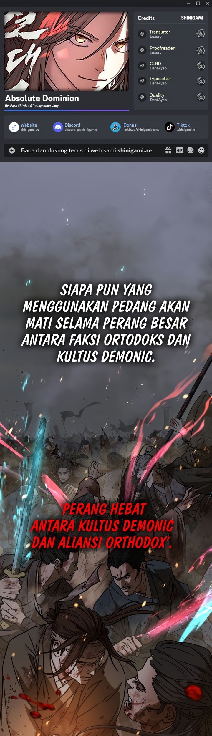 Komik Absolute Dominion Chapter 1 gambar 1