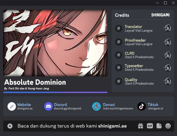 Komik Absolute Dominion Chapter 22 gambar 1