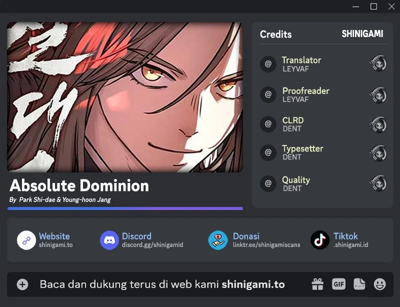 Komik Absolute Dominion Chapter 87 gambar 1
