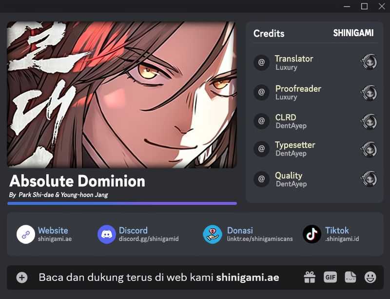 Komik Absolute Dominion Chapter 9 gambar 1