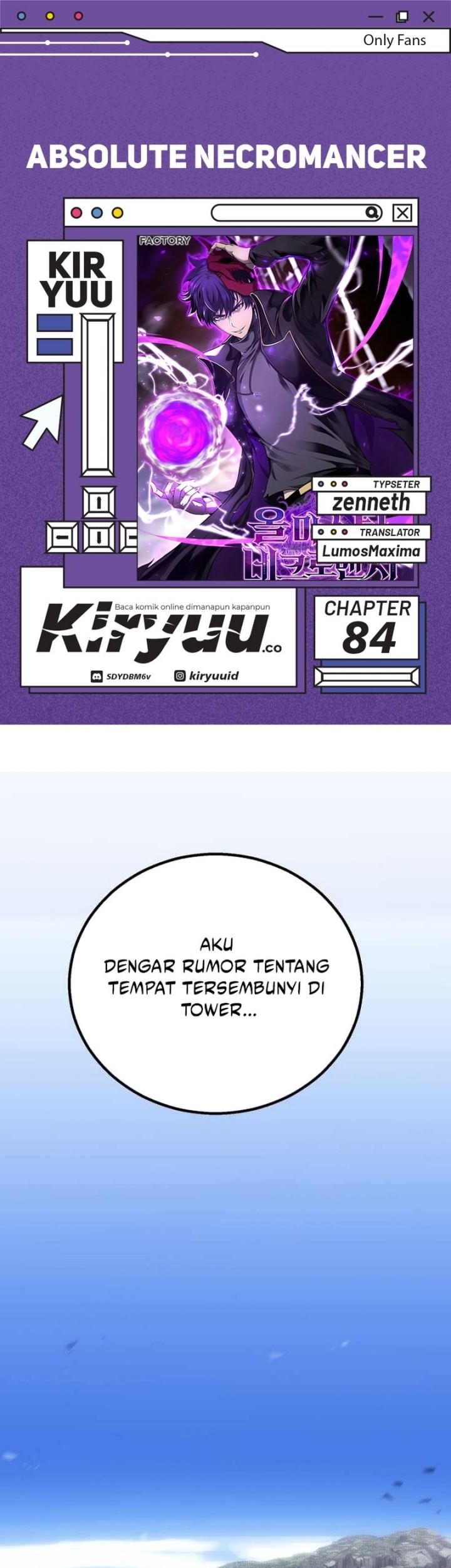 Komik Absolute Necromancer Chapter 84 gambar 1