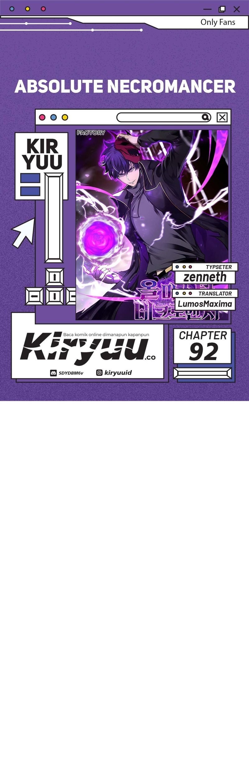 Komik Absolute Necromancer Chapter 92 gambar 1
