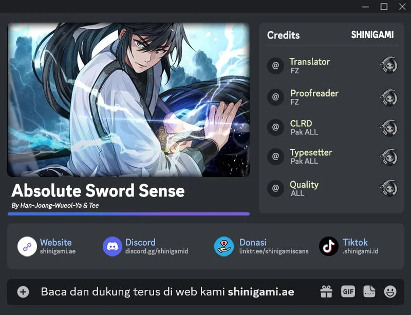 Komik Absolute Sword Sense Chapter 191 gambar 1