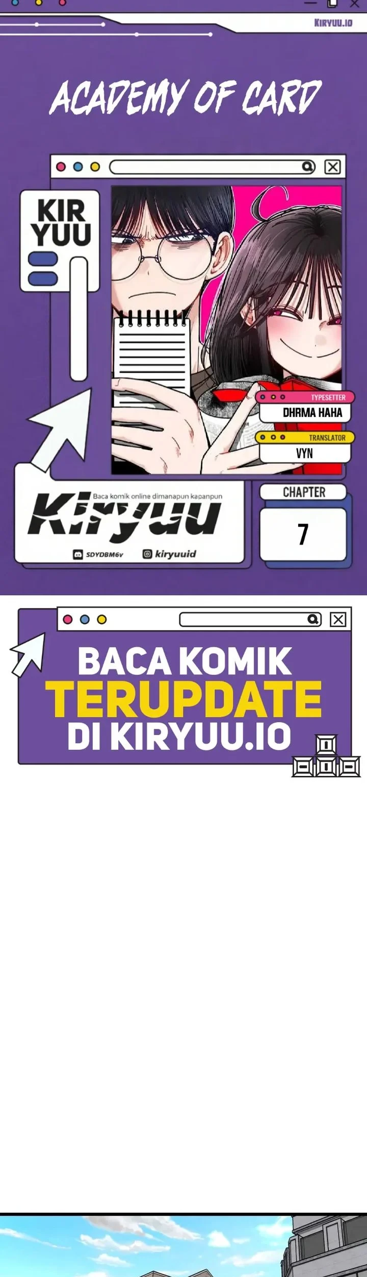 Komik Academy of Card Chapter 7 gambar 1