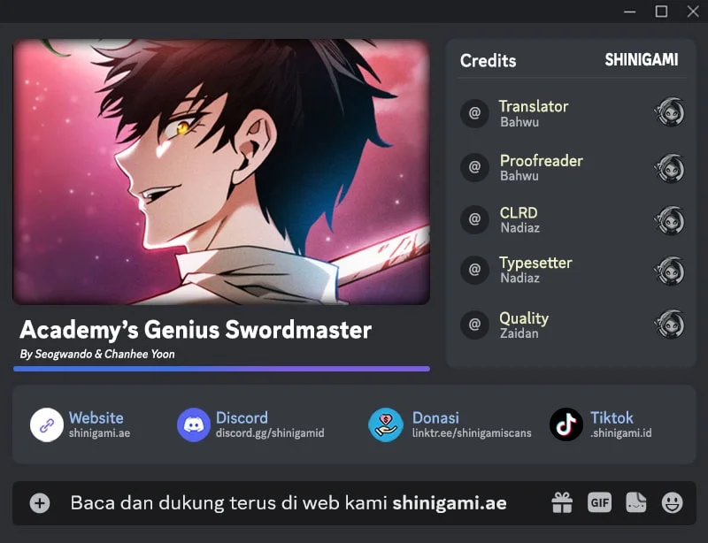 Komik Academy’s Genius Swordmaster Chapter 152 gambar 1