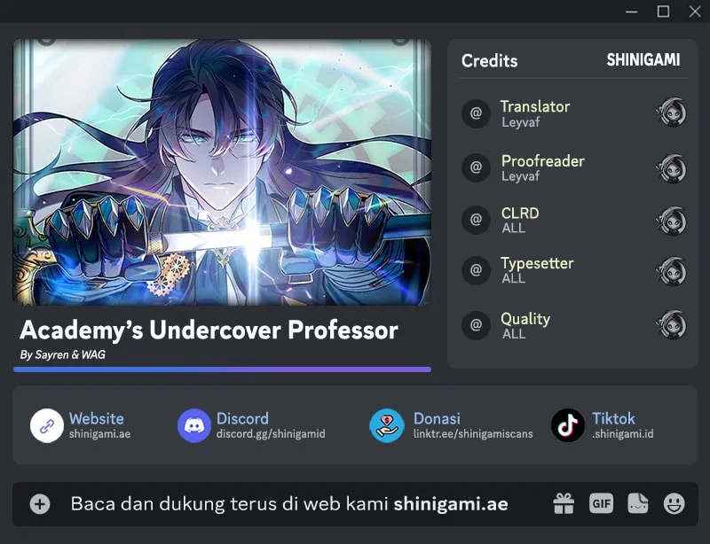 Komik Academy’s Undercover Professor Chapter 166 gambar 1