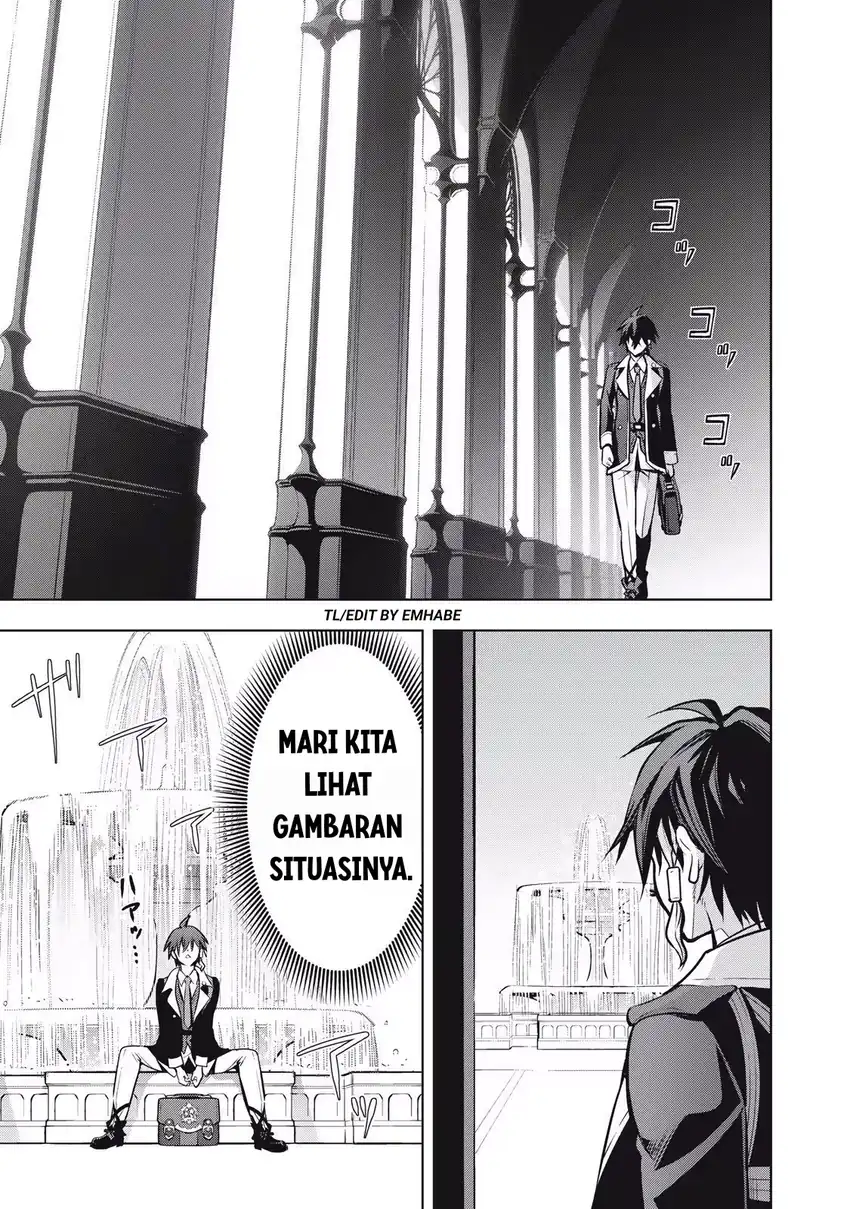 Academy Saikyou no Mob Healer: Shinigee Sekai no Mob ni Tensei Shita Ore wa, Hazure Job [Healer] to Gensaku Chishiki de Musou Suru Chapter 1.1 - Halaman 19