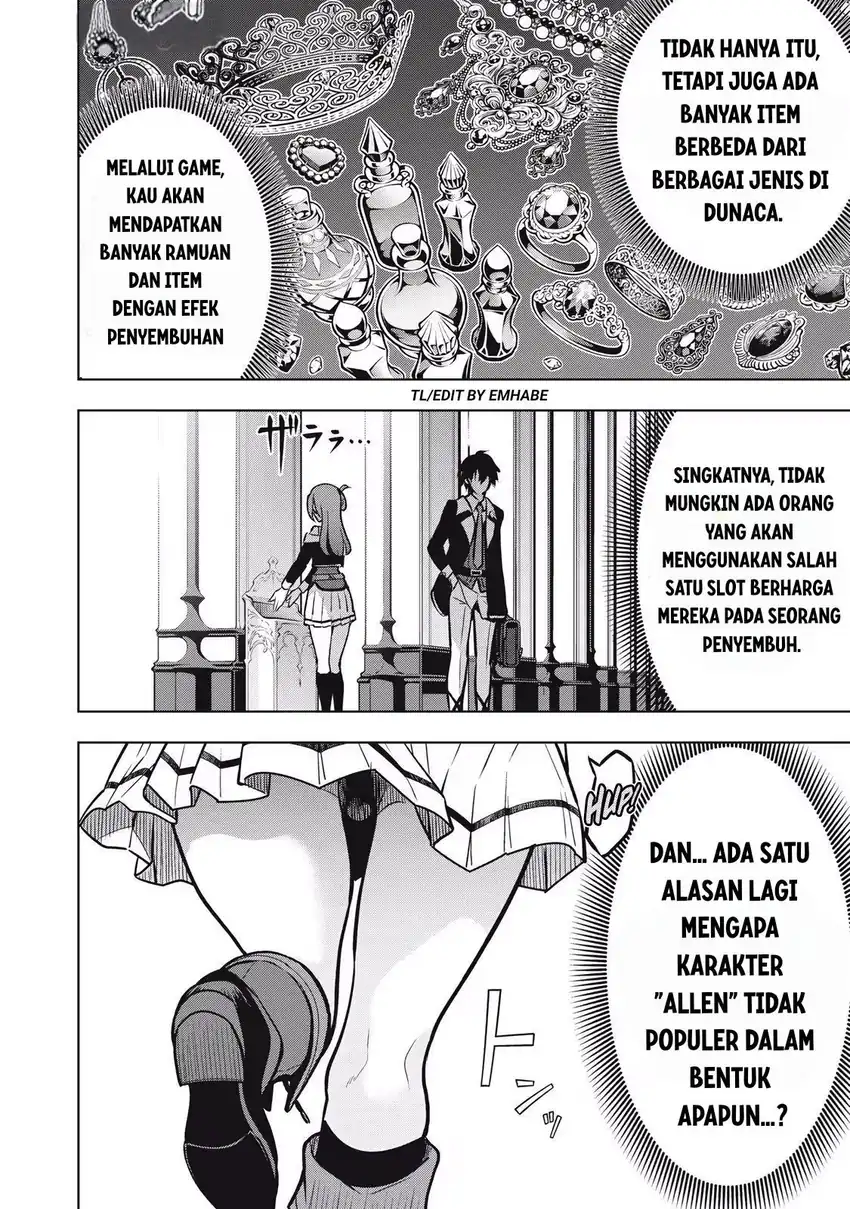 Academy Saikyou no Mob Healer: Shinigee Sekai no Mob ni Tensei Shita Ore wa, Hazure Job [Healer] to Gensaku Chishiki de Musou Suru Chapter 1.1 - Halaman 34