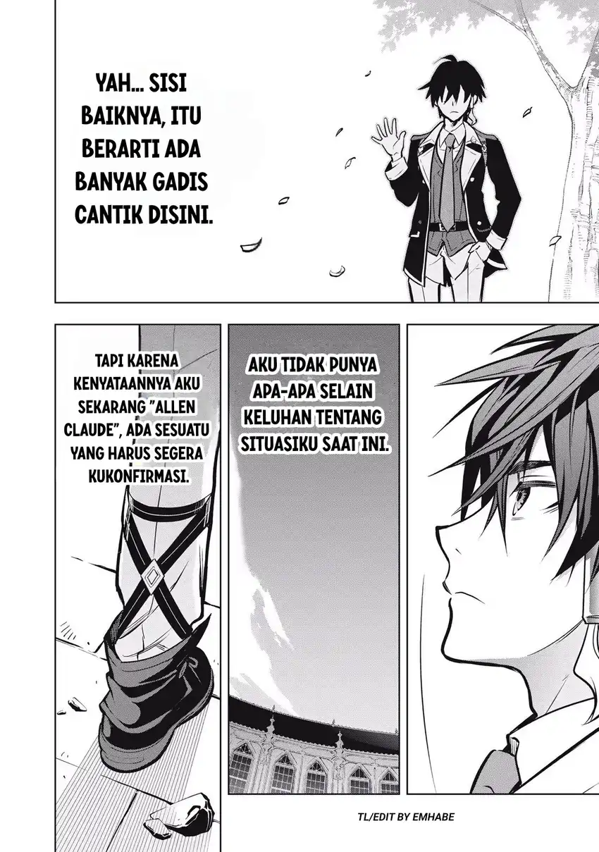 Academy Saikyou no Mob Healer: Shinigee Sekai no Mob ni Tensei Shita Ore wa, Hazure Job [Healer] to Gensaku Chishiki de Musou Suru Chapter 1.1 - Halaman 36