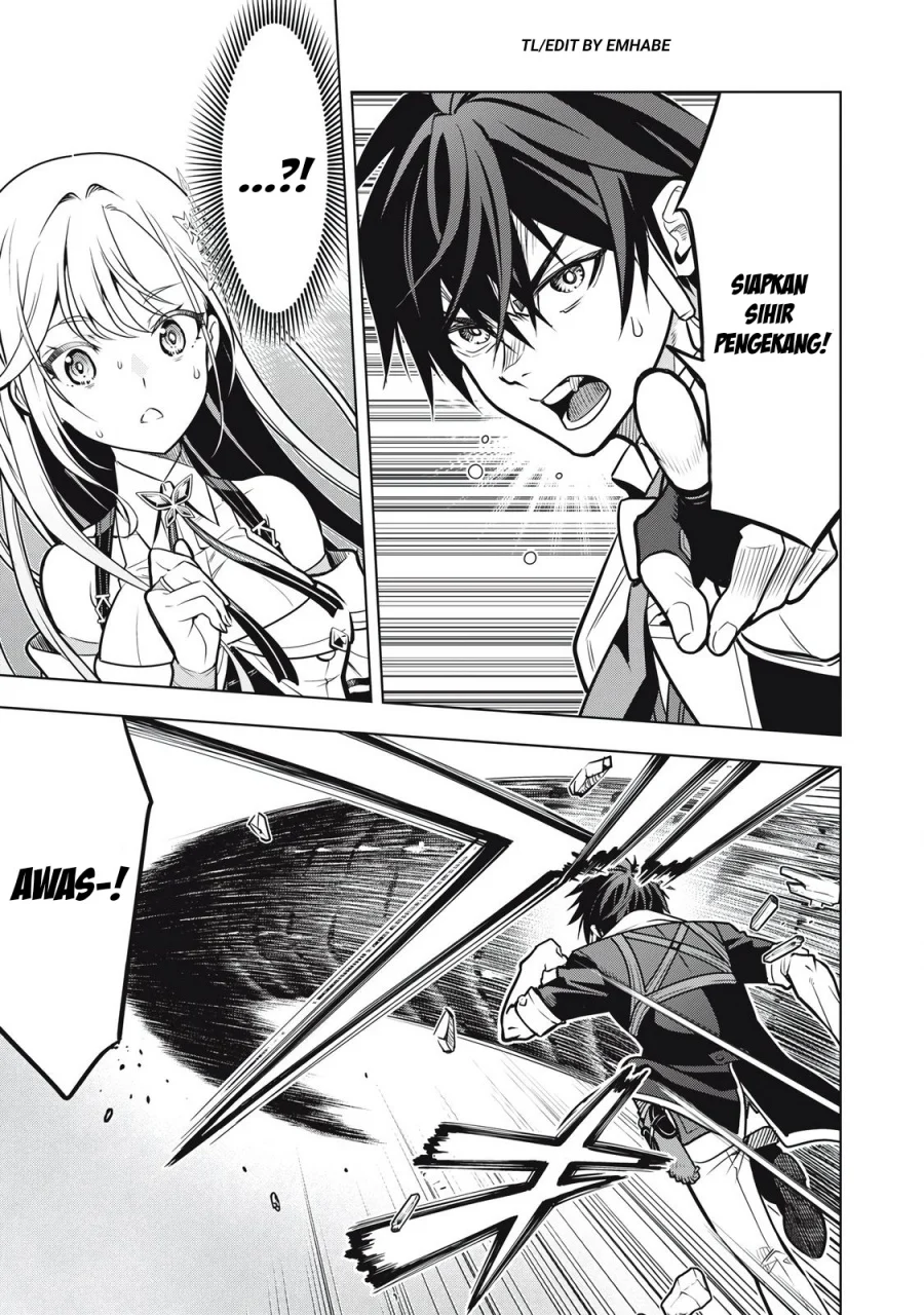 Academy Saikyou no Mob Healer: Shinigee Sekai no Mob ni Tensei Shita Ore wa, Hazure Job [Healer] to Gensaku Chishiki de Musou Suru Chapter 3.1 - Halaman 10