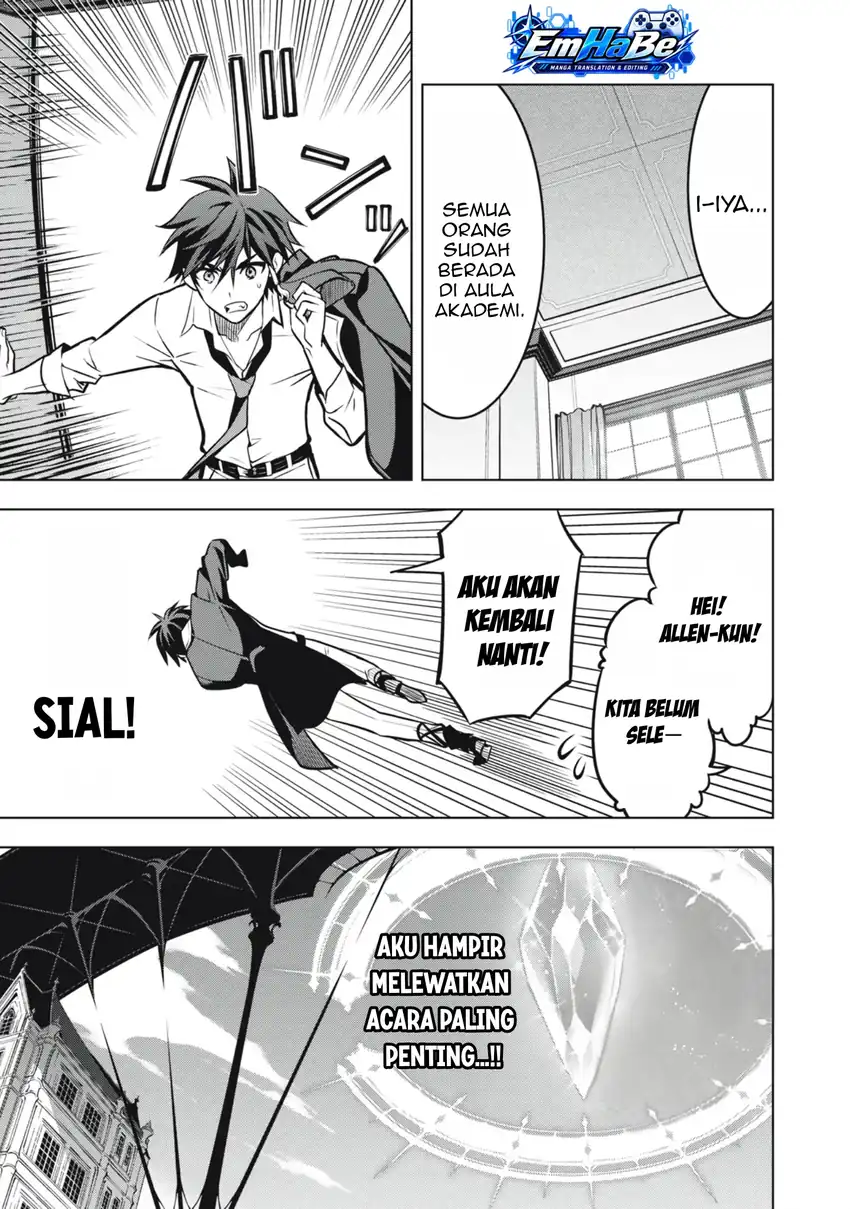 Academy Saikyou no Mob Healer: Shinigee Sekai no Mob ni Tensei Shita Ore wa, Hazure Job [Healer] to Gensaku Chishiki de Musou Suru Chapter 4 - Halaman 13