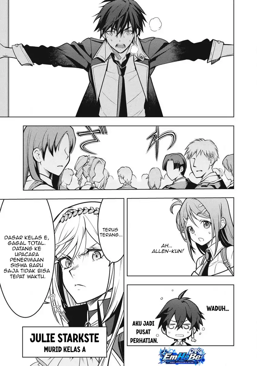 Academy Saikyou no Mob Healer: Shinigee Sekai no Mob ni Tensei Shita Ore wa, Hazure Job [Healer] to Gensaku Chishiki de Musou Suru Chapter 4 - Halaman 15