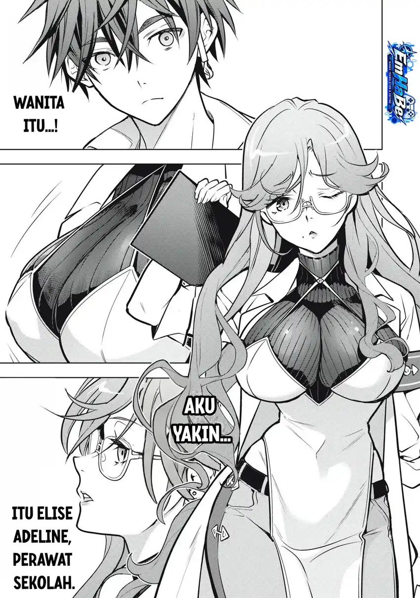 Academy Saikyou no Mob Healer: Shinigee Sekai no Mob ni Tensei Shita Ore wa, Hazure Job [Healer] to Gensaku Chishiki de Musou Suru Chapter 4 - Halaman 9