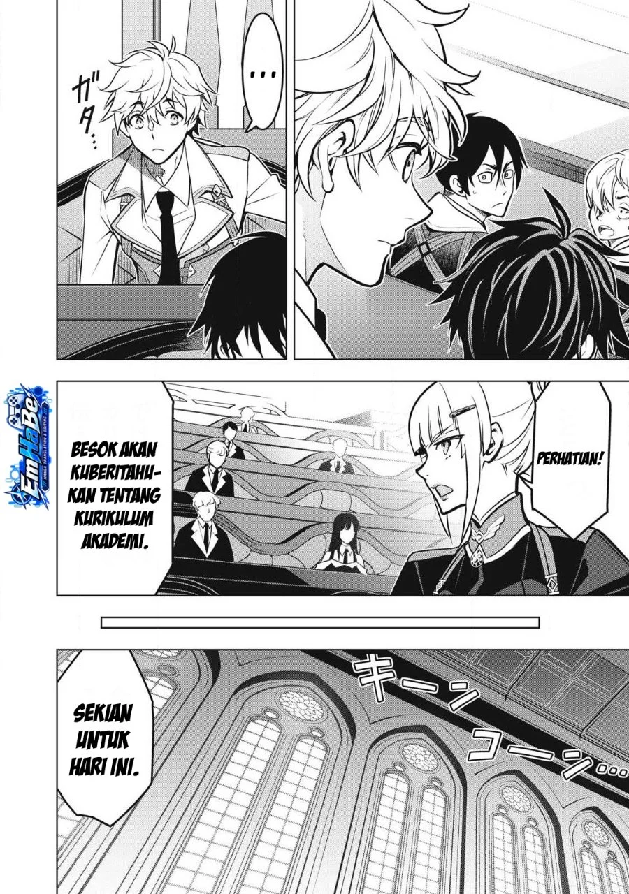 Academy Saikyou no Mob Healer: Shinigee Sekai no Mob ni Tensei Shita Ore wa, Hazure Job [Healer] to Gensaku Chishiki de Musou Suru Chapter 5.1 - Halaman 14