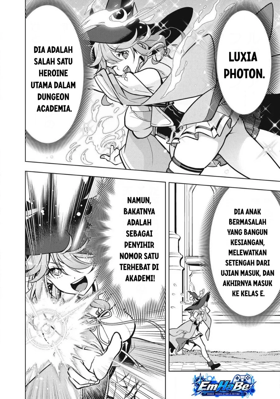 Academy Saikyou no Mob Healer: Shinigee Sekai no Mob ni Tensei Shita Ore wa, Hazure Job [Healer] to Gensaku Chishiki de Musou Suru Chapter 5.1 - Halaman 18