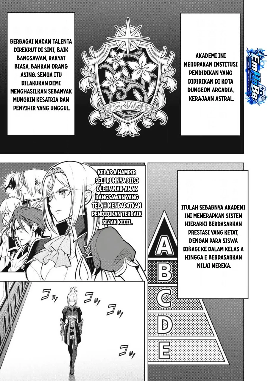 Academy Saikyou no Mob Healer: Shinigee Sekai no Mob ni Tensei Shita Ore wa, Hazure Job [Healer] to Gensaku Chishiki de Musou Suru Chapter 5.1 - Halaman 5