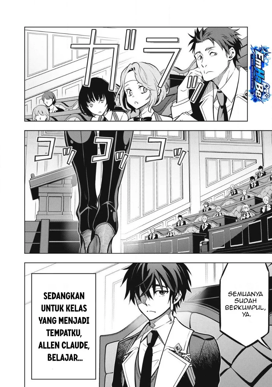 Academy Saikyou no Mob Healer: Shinigee Sekai no Mob ni Tensei Shita Ore wa, Hazure Job [Healer] to Gensaku Chishiki de Musou Suru Chapter 5.1 - Halaman 6