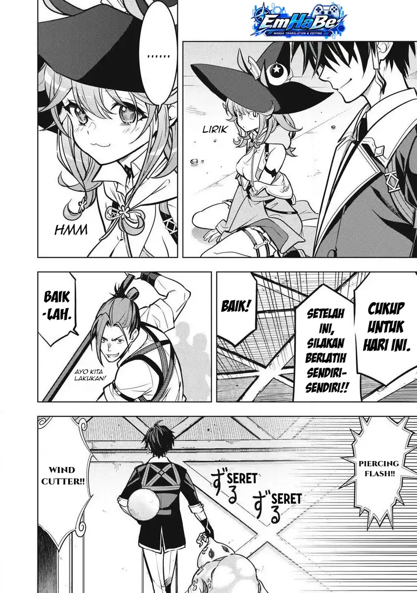 Academy Saikyou no Mob Healer: Shinigee Sekai no Mob ni Tensei Shita Ore wa, Hazure Job [Healer] to Gensaku Chishiki de Musou Suru Chapter 6.1 - Halaman 10