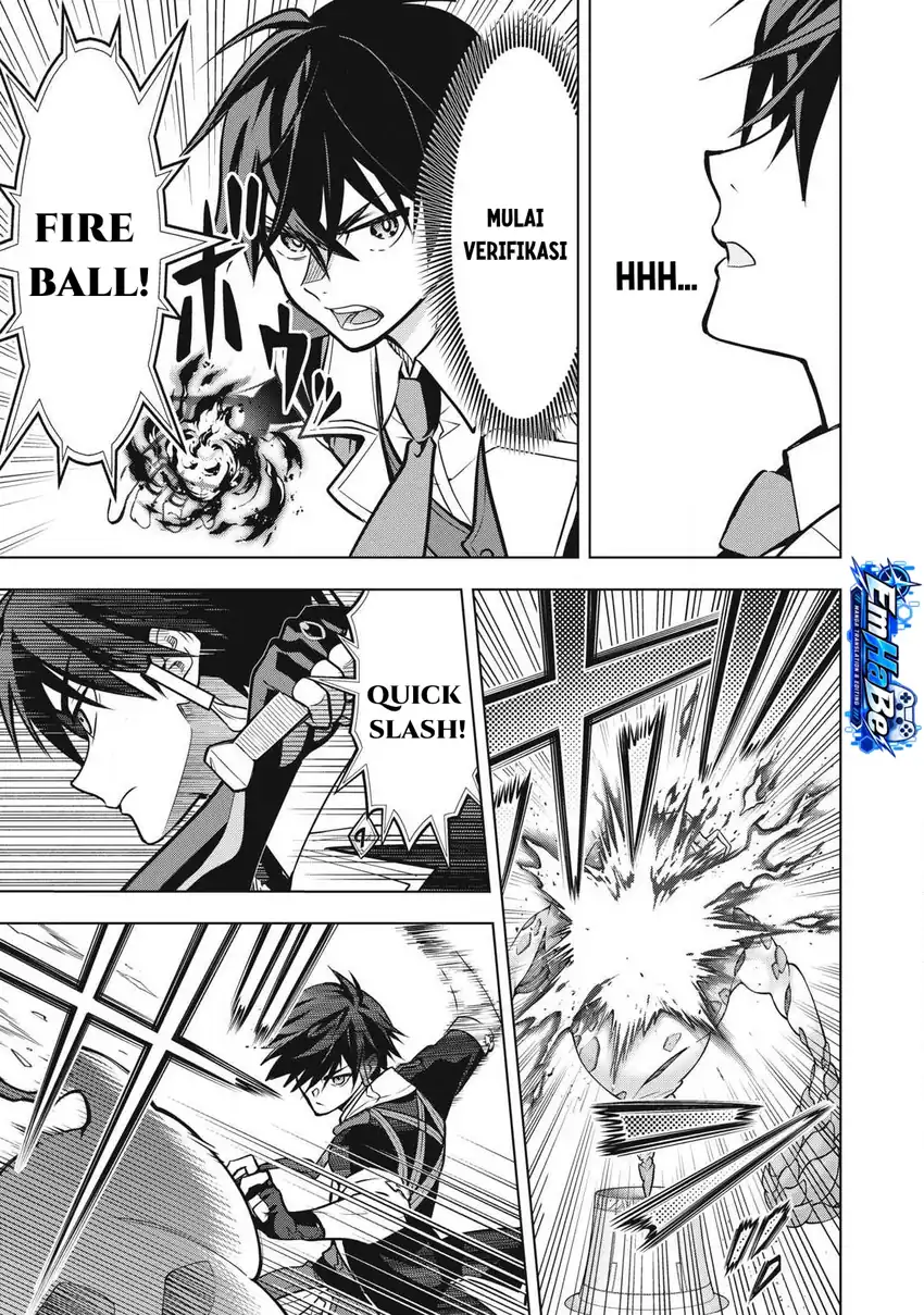 Academy Saikyou no Mob Healer: Shinigee Sekai no Mob ni Tensei Shita Ore wa, Hazure Job [Healer] to Gensaku Chishiki de Musou Suru Chapter 6.1 - Halaman 11