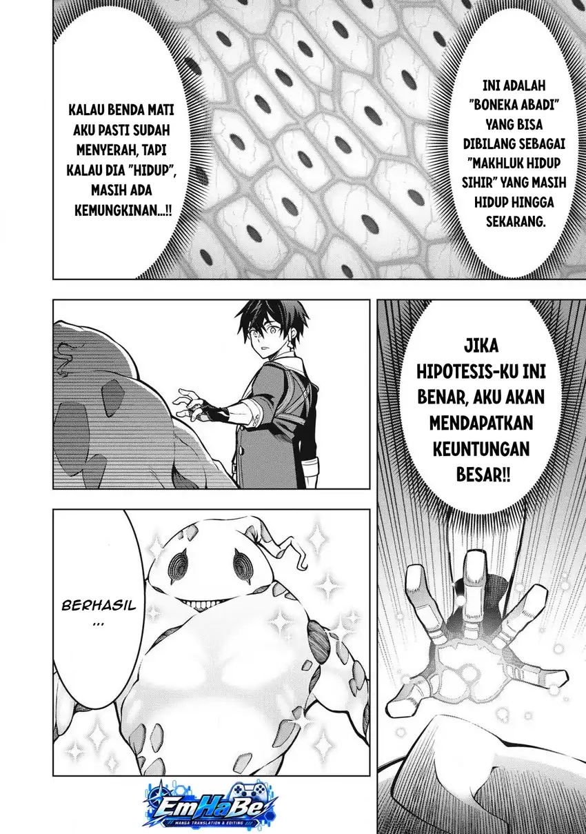 Academy Saikyou no Mob Healer: Shinigee Sekai no Mob ni Tensei Shita Ore wa, Hazure Job [Healer] to Gensaku Chishiki de Musou Suru Chapter 6.1 - Halaman 14