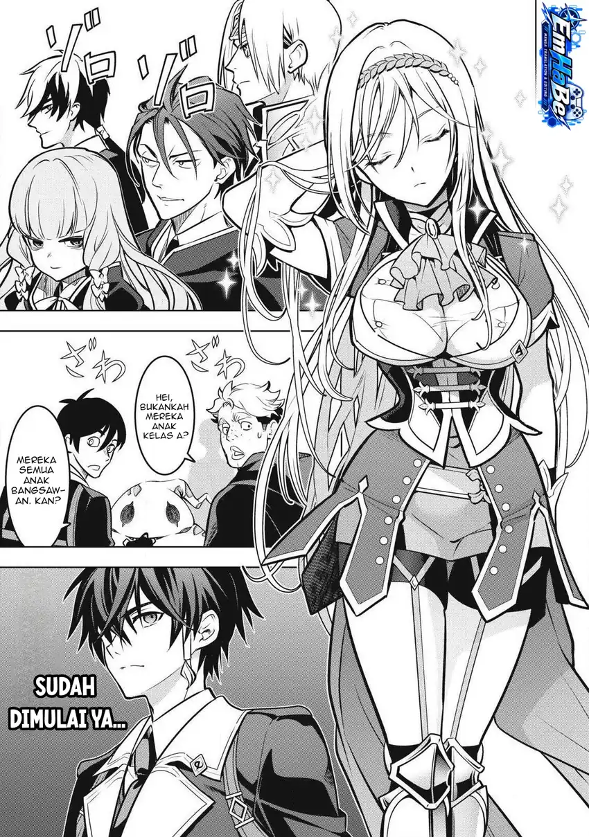 Academy Saikyou no Mob Healer: Shinigee Sekai no Mob ni Tensei Shita Ore wa, Hazure Job [Healer] to Gensaku Chishiki de Musou Suru Chapter 6.1 - Halaman 17