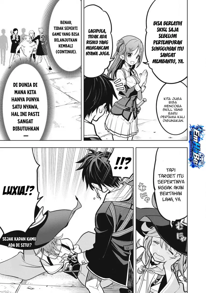 Academy Saikyou no Mob Healer: Shinigee Sekai no Mob ni Tensei Shita Ore wa, Hazure Job [Healer] to Gensaku Chishiki de Musou Suru Chapter 6.1 - Halaman 7