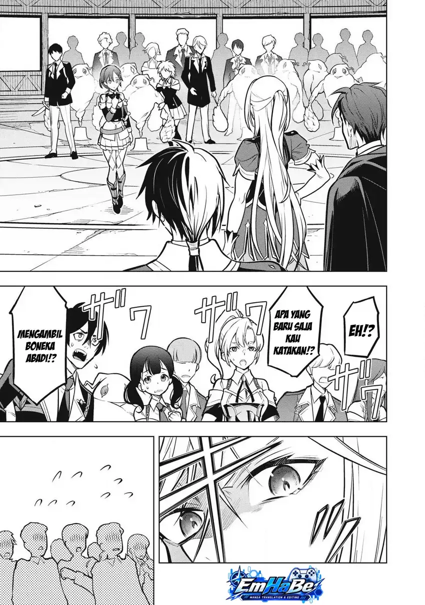 Academy Saikyou no Mob Healer: Shinigee Sekai no Mob ni Tensei Shita Ore wa, Hazure Job [Healer] to Gensaku Chishiki de Musou Suru Chapter 6.2 - Halaman 3