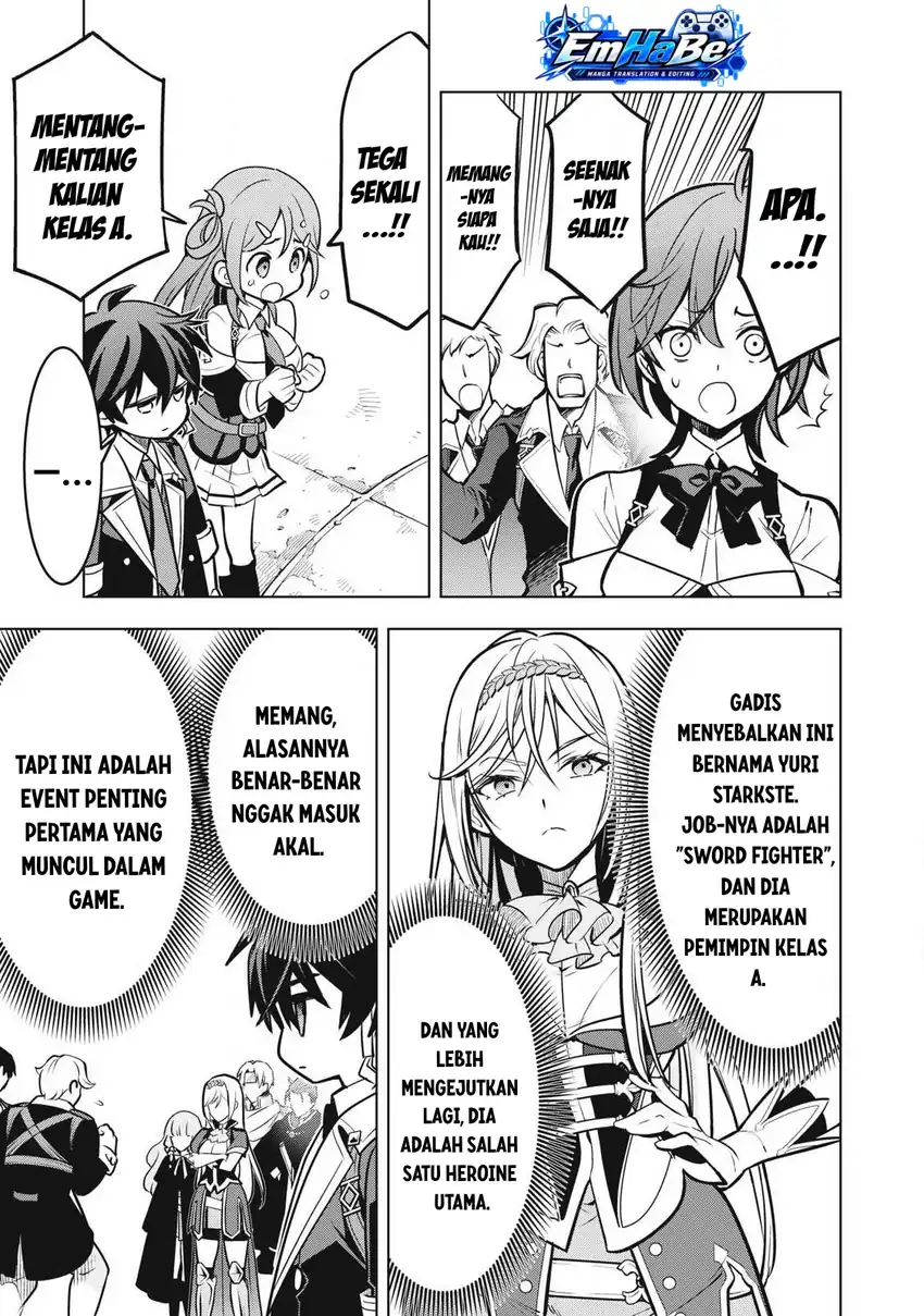 Academy Saikyou no Mob Healer: Shinigee Sekai no Mob ni Tensei Shita Ore wa, Hazure Job [Healer] to Gensaku Chishiki de Musou Suru Chapter 6.2 - Halaman 5