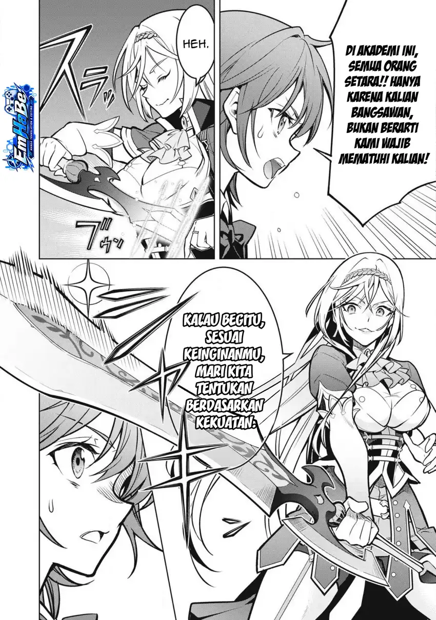 Academy Saikyou no Mob Healer: Shinigee Sekai no Mob ni Tensei Shita Ore wa, Hazure Job [Healer] to Gensaku Chishiki de Musou Suru Chapter 6.2 - Halaman 6