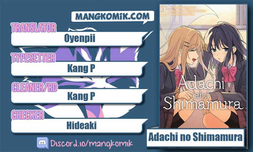 Komik Adachi to Shimamura (YUZUHARA Moke) Chapter 24 gambar 1