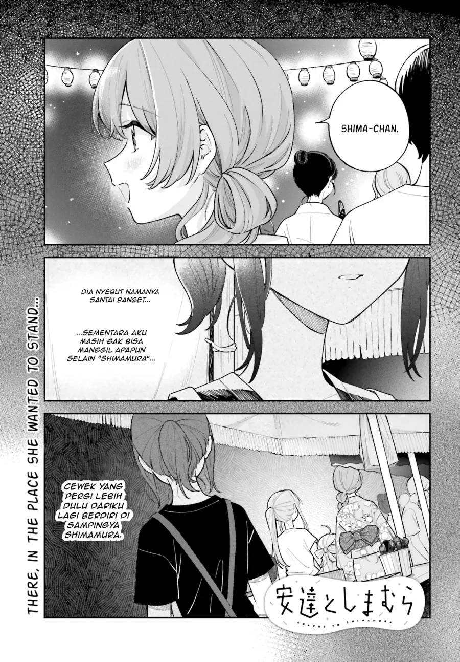 Komik Adachi to Shimamura (YUZUHARA Moke) Chapter 30 gambar 1